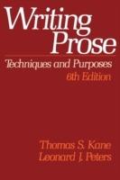 Writing Prose: Techniques and Purposes - cover