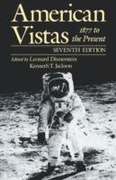 American Vistas: Volume 2: 1877 to the Present - cover