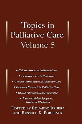 Topics in Palliative Care, Volume 5 - cover