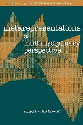 Metarepresentations: A Multidisciplinary Perspective - cover