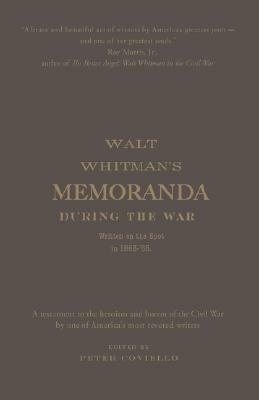 Memoranda During the War - Whitman - cover