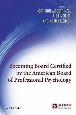 Becoming Board Certified by the American Board of Professional Psychology - cover