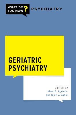Geriatric Psychiatry - cover