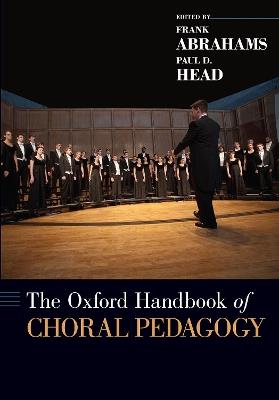 The Oxford Handbook of Choral Pedagogy - cover