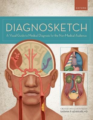Diagnosketch: A Visual Guide to Medical Diagnosis for the Non-Medical Audience - Sapana Adhikari - cover