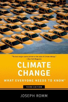 Climate Change: What Everyone Needs to Know - Joseph Romm - cover