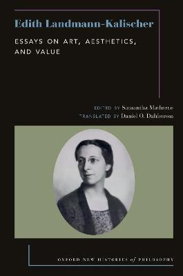 Edith Landmann-Kalischer: Essays on Art, Aesthetics, and Value - cover