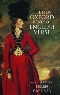 The New Oxford Book of English Verse, 1250-1950 - cover