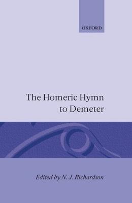 The Homeric Hymn to Demeter - cover
