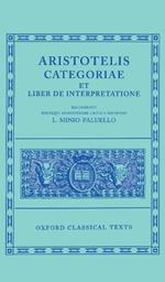 Aristotle Categoriae et Liber de Interpretatione