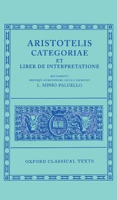 Aristotle Categoriae et Liber de Interpretatione - cover