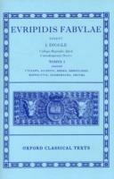 Euripides Fabulae: Vol. I: (Cyc., Alc., Med., Heracl., Hip., And., Hec.) - cover