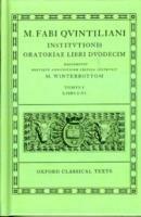 Quintilian Institutionis Oratoriae Vol. I