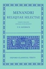 Menander Reliquiae Selectae