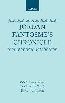 Chronicle Jordan Dantosme - Editor - cover