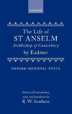 Life Of St Anselm - Editor - cover