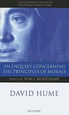 An Enquiry concerning the Principles of Morals - David Hume - cover