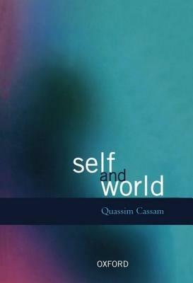 Self and World - Quassim Cassam - cover
