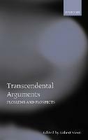 Transcendental Arguments: Problems and Prospects - cover