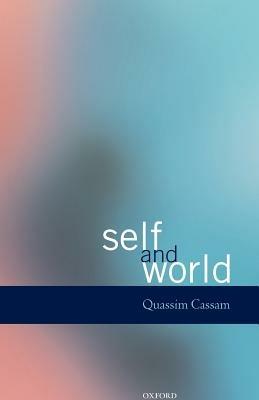 Self and World - Quassim Cassam - cover