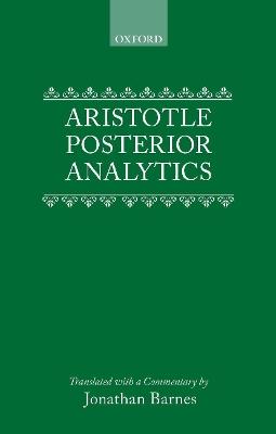 Posterior Analytics  Cas  2Ed - Editor - cover