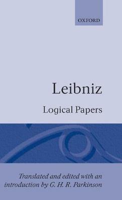 Logical Papers - G. W. Leibniz - cover