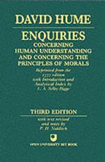 Enquiries concerning Human Understanding and concerning the Principles of Morals