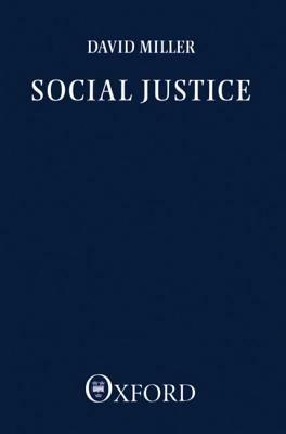 Social Justice - David Miller - cover