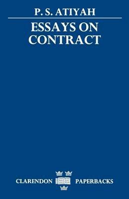 Essays on Contract - P. S. Atiyah - cover