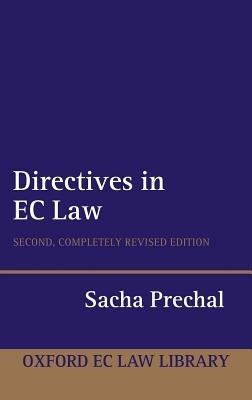 Directives in EC Law - Sacha Prechal - cover