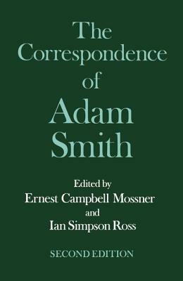 The Glasgow Edition of the Works and Correspondence of Adam Smith: VI: Correspondence - Adam Smith - cover