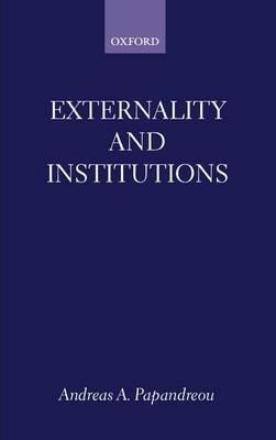 Externality and Institutions - Papandreou - cover
