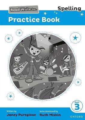 Read Write Inc. Spelling: Read Write Inc. Spelling: Practice Book 3 (Pack of 30) - Janey Pursglove,Jenny Roberts - cover