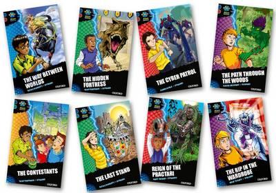 Project X Alien Adventures: Dark Blue Book Band, Oxford Levels 15-16: Dark Blue Book Band, Mixed Pack of 8 - Elen Caldecott,Tony Bradman,James Noble - cover
