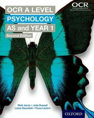 OCR A Level Psychology AS and Year 1 - Matt Jarvis,Julia Russell,Lizzie Gauntlett - cover