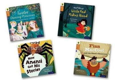 Oxford Reading Tree Traditional Tales: Level 8: Pack of 4 - John Dougherty,Trish Cooke,Tony Bradman - cover
