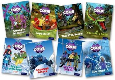 Project X Code: Fiendish Falls & Big Freeze Class Pack of 8 - Jan Burchett,Sara Vogler,Janice Pimm - cover