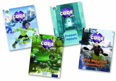 Project X CODE Extra: Orange Book Band, Oxford Level 6: Fiendish Falls and Big Freeze, Mixed Pack of 4 - Jill Atkins,Tony Bradman,Isabel Thomas - cover