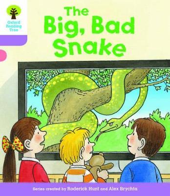Oxford Reading Tree Biff, Chip and Kipper Stories Decode and Develop: Level 1+: The Big, Bad Snake - Roderick Hunt,Paul Shipton - cover