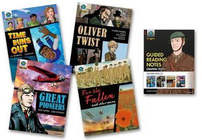 Project X Origins Graphic Texts: Dark Red+ Book Band, Oxford Level 20: Mixed Pack of 4 - J.A. Henderson,Rob Alcraft,Nick Hunter - cover