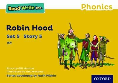 Read Write Inc. Phonics: Robin Hood (Yellow Set 5 Storybook 5) - Gill Munton - cover