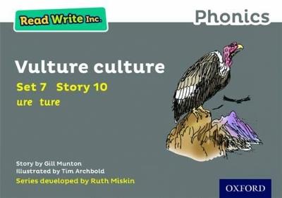 Read Write Inc. Phonics: Vulture Culture (Grey Set 7 Storybook 10) - Gill Munton - cover