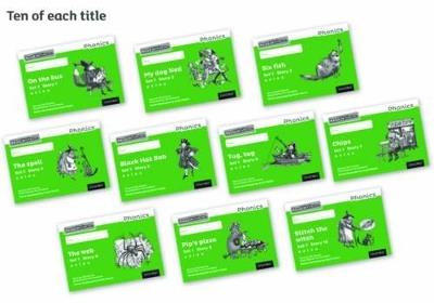 Read Write Inc. Phonics: Green Set 1 Core Black & White Storybooks (Pack of 100) - Gill Munton - cover