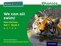 Read Write Inc. Phonics: We Can All Swim! (Green Set 1 Non-fiction 2 ...