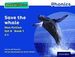 Read Write Inc. Phonics: Blue Set 6 Non-fiction 1 Save the Whale