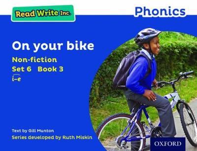 Read Write Inc. Phonics: On Your Bike (Blue Set 6 Non-fiction 3) - Gill Munton - cover