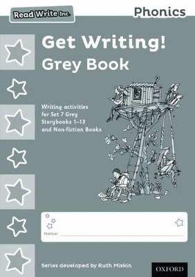 Read Write Inc. Phonics: Get Writing! Grey Book Pack of 10 - Ruth Miskin - cover