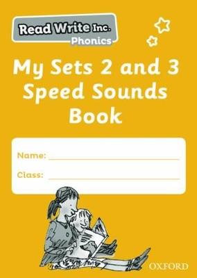 Read Write Inc. Phonics: My Sets 2 and 3 Speed Sounds Book (Pack of 5) - Ruth Miskin - cover