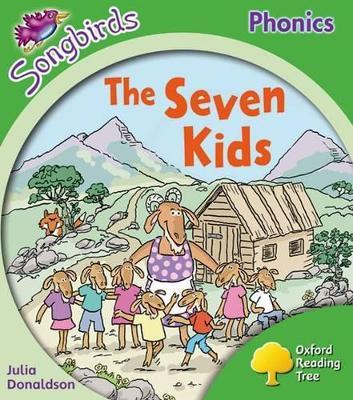 Oxford Reading Tree: Level 2: More Songbirds Phonics: The Seven Kids - Julia Donaldson - cover