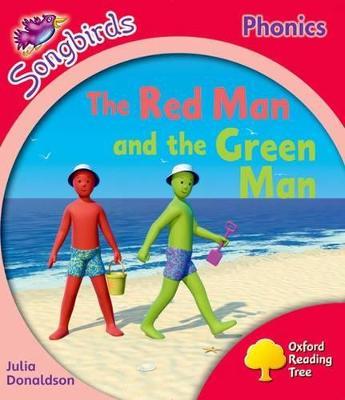 Oxford Reading Tree: Level 4: More Songbirds Phonics: The Red Man and the Green Man - Julia Donaldson - cover